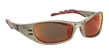 SAFETY GLASSE RED/TITAN