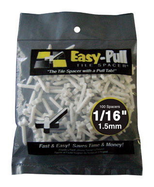 TILE SPACER 1/16"EZ100CT