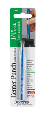 1/4 CENTER PUNCH