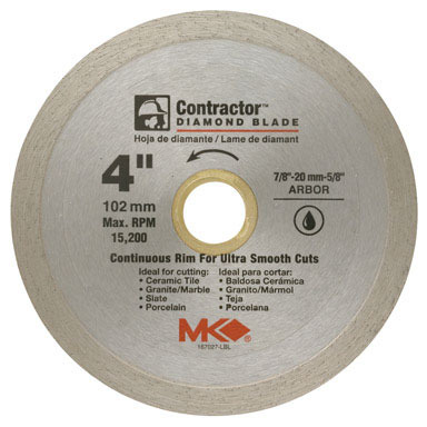 Diamond Blade 4"wet Con