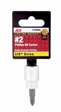 ACE: 3/8 PHILLIPS BIT SOCKET