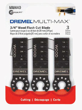 WOOD FLUSH CUT BLADE 3PK