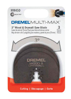 WOOD & DRYWALL BLADE 3PK