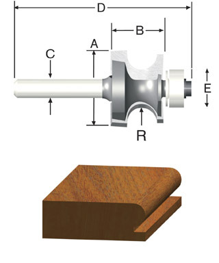 1/8"ROUTER BIT