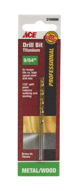 TITANIUM DRILL BIT 9/64