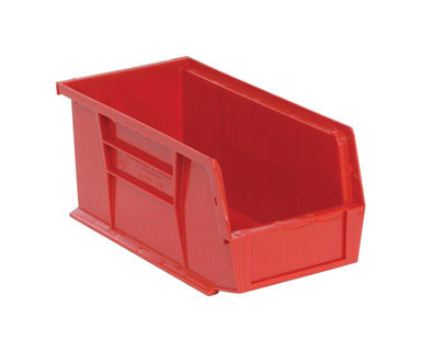 BIN RED 10-7/8X5.5X5"