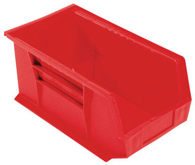 BIN RED 14.75X8.25X7"