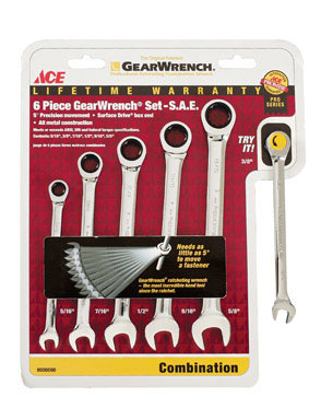 ACE SAE 6PC Gearwrench Set