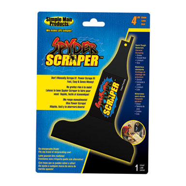 4" Spyder Scraper Blade