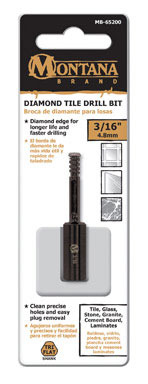 TILE DRILL BIT3/16" DIAM