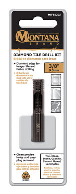 TILE DRILL BIT 3/8" DIAM