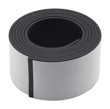 Magnet Source 1 in. W X 30 in. L Mounting Tape Black