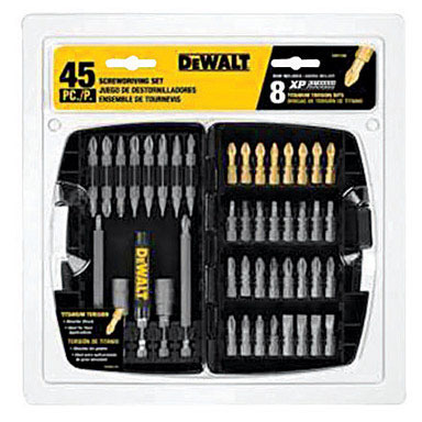 SCREWDRIVING SET 45PC DW