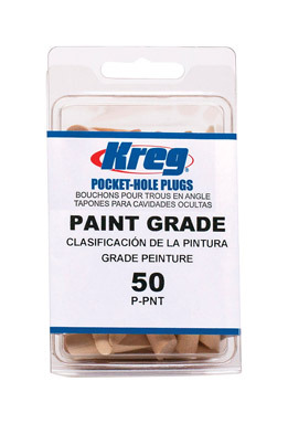 KREG PAINT GRADE PLUGS - 50 CT