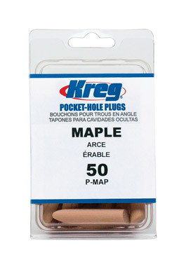 1-1/2" 50CT Maple Wood Plugs