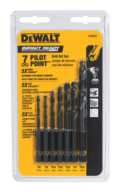 IMPACT DRILLING SET 7PC