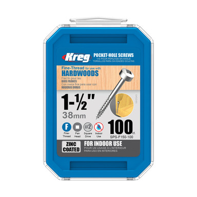 KREG 1-1/2in #7 FINE 100CT