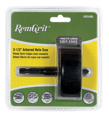 Remgrit Hole Saw 2.5" Carbide