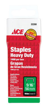 STAPLE 9/16" HD WIDE ACE