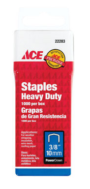 STAPLE 3/8" HD PWR ACE