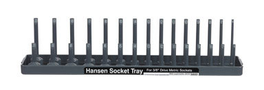 3/8" Drive Metric Socket Tray