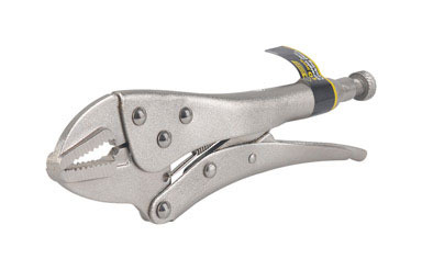 Steel Grip 10 in. Steel Straight Jaw Locking Pliers