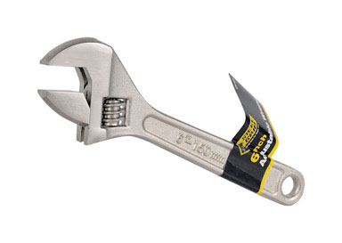 Steel Grip Adjustable Wrench 6 in. L 1 pc