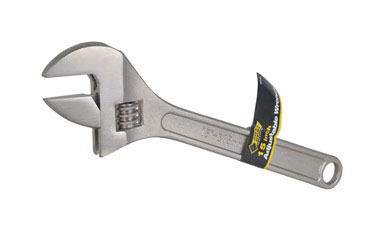 Steel Grip Adjustable Wrench 15 in. L 1 pc