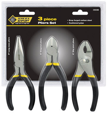 PLIER SET 3PC SG