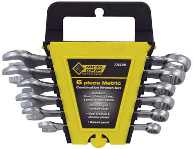 MM COMB WRENCH SET 6PC