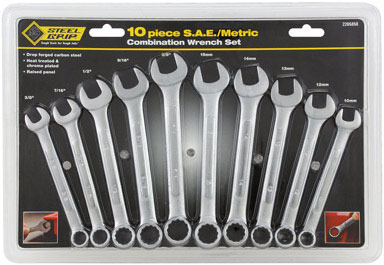 COMB WRENCH SET 10PC