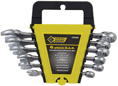 SAE COMB WRENCH SET 6PC