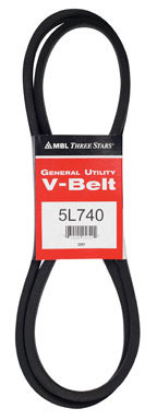 V BELT 5/8" X 74"