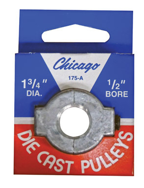 1-3/4"X1/2" Singl Grooved Pulley