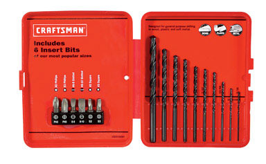CM BIT DRLL/DRIVE 16PC