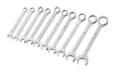 CM 10PC SAE Comb Wrench Set