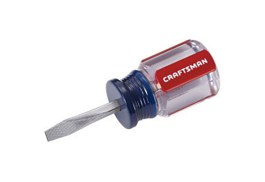 Craftsman 3/16 in. S X 1-1/2 in. L Slotted  Screwdriver 1 pc