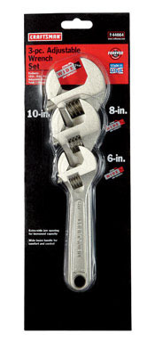 CM WRENCH 3PC ADJ SET