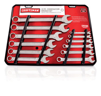 CM WRENCH ST SAE 12 PC