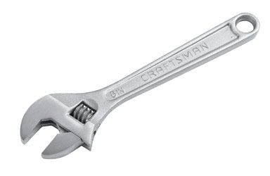 CM WRENCH ADJUSTABLE 8