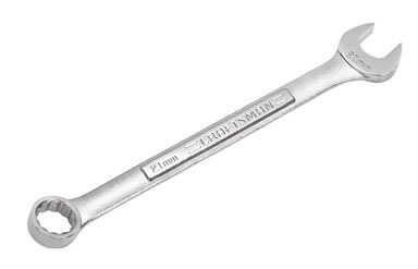 Craftsman 21 millimeter  S X 21 millimeter  S 12 Point Metric Combination Wrench 10.8 in. L 1 pc