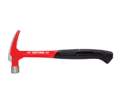 Craftsman 16 oz Smooth Face Rip Hammer 13 3/4 in. Steel Handle