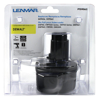 DEWALT 9.6V BATT PTD9062