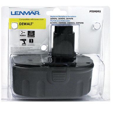 DEWALT 18V BATT PTD9095