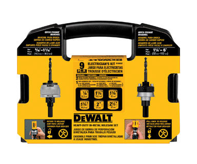 HOLESAW ELECTRICIAN 9PC