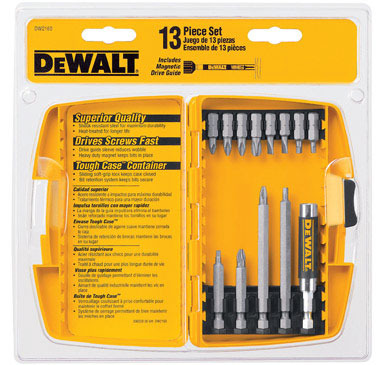 SCRWDRVING BIT SET 13PC