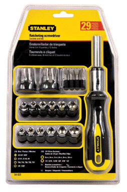 SCREWDRIVER RATCH 29 PC