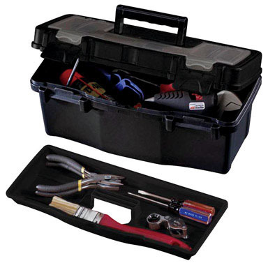 PLASTIC TOOL BOX 12"