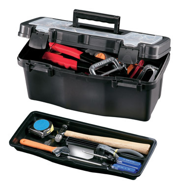 PLASTIC TOOL BOX 16"