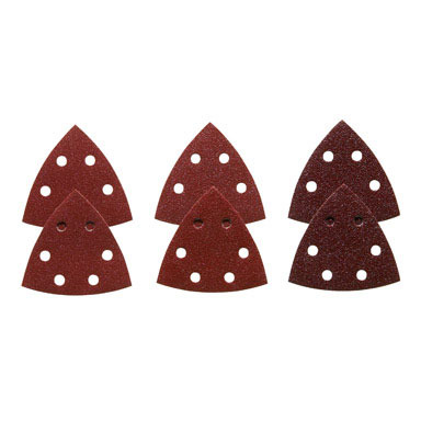 Sanding Tri Red 6pk 3-1/